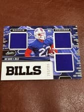 2024 Panini Absolute Rookie Premiere Materials Ray Davis #RPM-RDS card