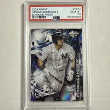 Jasson Domínguez 2024 Finest Diamond Finest card