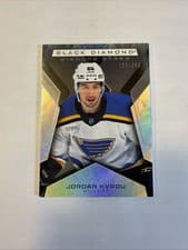 Jordan Kyrou 2025-26 Upper Deck Black Diamond Diamond Stars card