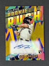 2024 Topps Chrome Update All-Etch Rookie Rush Autograph Sal Frelick #CURR-SF card