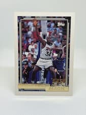 Shaquille O'Neal 1992 Topps Gold card