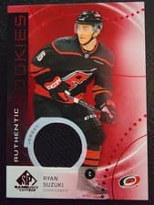 2025-26 SP Game Used Authentic Rookies Ryan Suzuki #AR-RS card