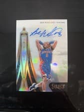 2024-25 Panini Select In Flight Signatures Ben Wallace #IFS-WAL card