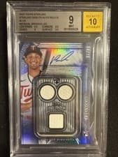 2025 Topps Sterling Debuts Autographed Relics Brooks Lee #SDBA-BL card