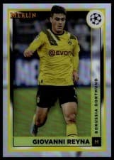 Giovanni Reyna 2022 Topps Merlin Chrome UEFA Club Competitions card