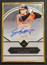 2025 Topps Definitive Collection Framed Autograph Collection Jackson Holliday #FAC-JH card