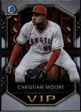 2025 Bowman Very Important Prospects Christian Moore #VIP-12 card