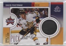 2024-25 SP Game Used 2024 All-Star Game Puck Relics David Pastrnak #ASP-DP card