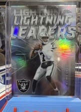 2025 Topps Chrome Lightning Leaders Geno Smith #LL-4 card
