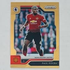 Paul Pogba 2019 Panini Prizm Premier League card