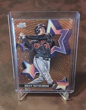 2025 Topps Cosmic Chrome StarFractor Adley Rutschman #SF-60 card