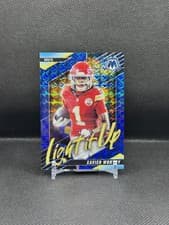 Xavier Worthy 2025 Panini Mosaic Light It Up Mosaic card
