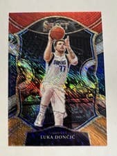 Luka Doncic 2020 Panini Select card
