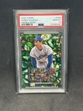 2025 Topps Hidden Gems Sandy Koufax #HG-4 card