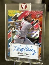 2025 Topps Pristine Pristine Autographs Tony Pérez #PA-TP card