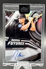 2026 Topps Chrome Black Super Futures Autographs Jakob Marsee #SFA-JMA card