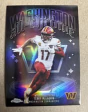 2025 Topps Chrome All Chrome Team Terry McLaurin #ACT-9 card