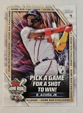 2023 Topps Home Run Challenge Ronald Acuna Jr. #HRC-15 card