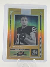 Brock Bowers 2025 Score The Franchise card