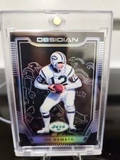 Joe Namath 2018 Panini Obsidian card
