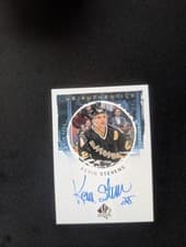 2024-25 SP Authentic UD Authentics Kevin Stevens #UDA-KS card