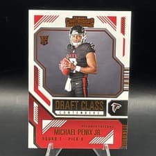 Michael Penix Jr. 2024 Panini Contenders Draft Class card
