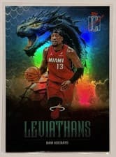 2025-26 Topps Signature Class Leviathans Bam Adebayo #LEV-9 card