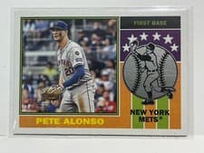 2025 Topps Heritage 1976 Player Icons Pete Alonso #76PI-3 card