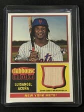 2025 Topps Heritage Clubhouse Collection Relics Luisangel Acuña #CCR-LA card