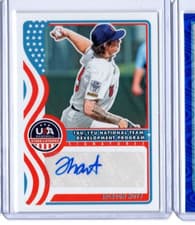 2025 Panini Stars & Stripes 16U/17U National Team Signatures Jackson Hoyt #NTS-JH card