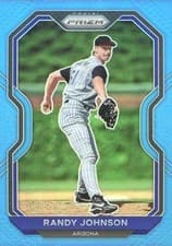 Randy Johnson 2021 Panini Prizm card