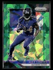 Alex Collins 2018 Panini Prizm card