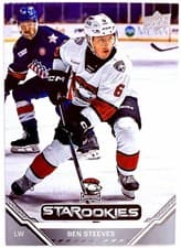 2025-26 Upper Deck AHL Base Set Ben Steeves #112 card