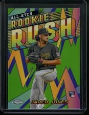 2024 Topps Chrome Update All-Etch Rookie Rush Jared Jones #CAERU-12 card