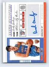 2025-26 NBA Hoops Hoops Rookie Signatures Brooks Barnhizer #HRS-BB card