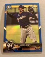 Korry Howell 2018 Bowman Draft card