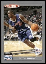Elton Brand 2004-05 Topps Total Base Set card