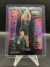 2025 Panini Prizm WNBA Fireworks Kate Martin #10 card