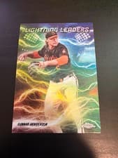 2025 Topps Chrome Lightning Leaders Gunnar Henderson #LL-4 card