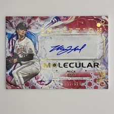2025 Topps Inception Inception Molecular Autographs Mick Abel #IMA-MA card