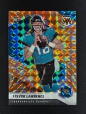 Trevor Lawrence 2021 Panini Mosaic card