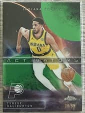 2025-26 Topps Chrome Loading... Tyrese Haliburton #LD-10 card