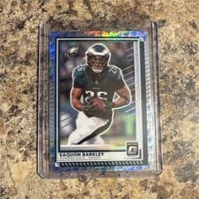 Saquon Barkley 2024 Panini Donruss Optic card