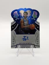 Jaylen Nowell 2019 Panini Crown Royale Rookie Autographs card