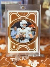 Quinn Ewers 2025 Panini National Treasures Collegiate Campus Treasures card