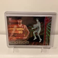2024-25 Panini Photogenic Rookies In Motion Set Zaccharie Risacher #4 card