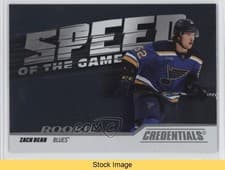 Zach Dean 2024-25 Upper Deck Credentials Speed of the Game Rookies card