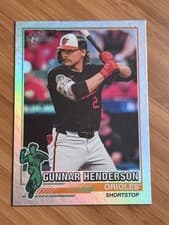 2025 Topps Heritage 1976 Redefined Gunnar Henderson #76R-17 card