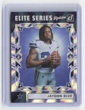 2025 Donruss The Elite Series Rookies Jaydon Blue #ESR-JBE card