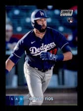 Edwin Rios 2020 Stadium Club Chrome card